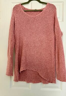J. Jill Loose Knit High-Low Tunic Sweater. Size XS.